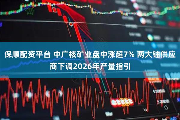 保顺配资平台 中广核矿业盘中涨超7% 两大铀供应商下调2026年产量指引